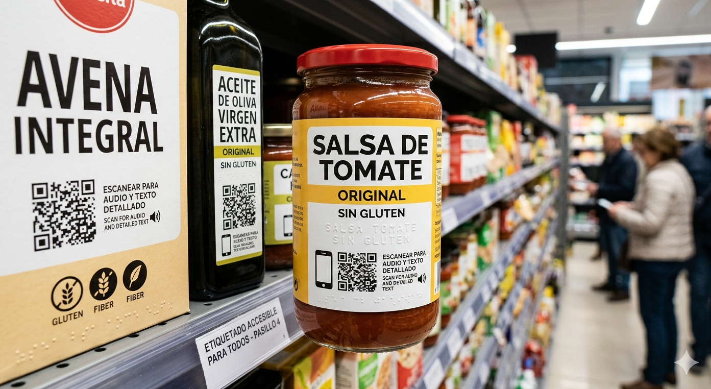 etiquetado accesible